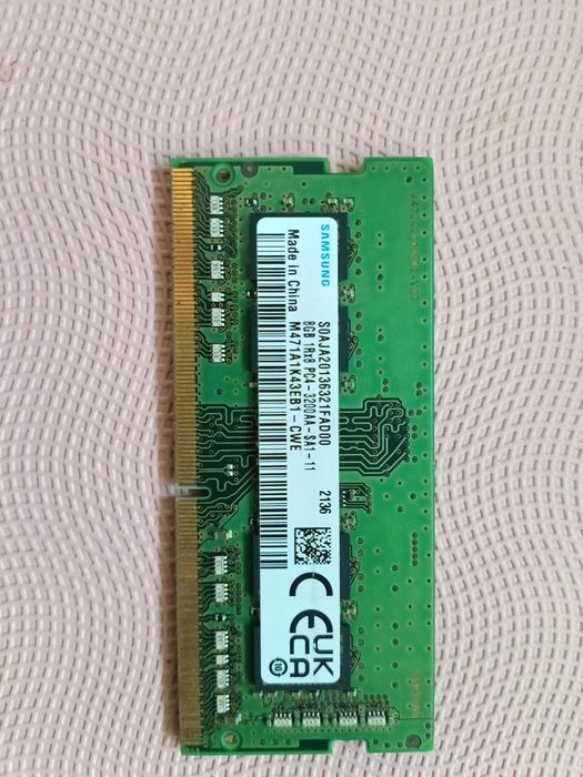Samsung 8GB DDR4-3200 SO-DIMM M471A1K43EB1-CWE