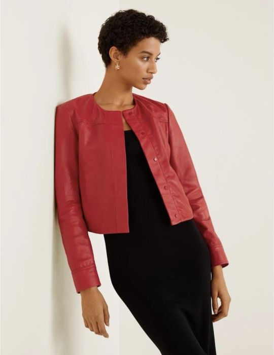 Куртка шкіряна Mango