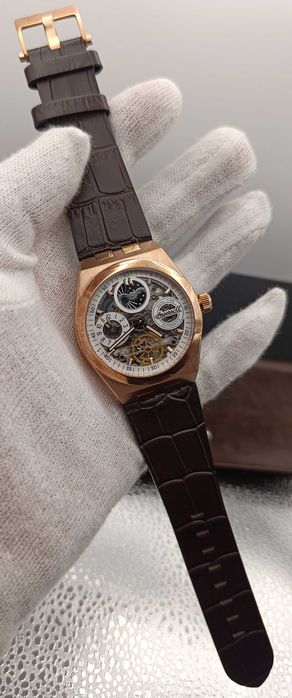 Śliczny zegarek Ingersoll Broadway Automatic dual time, moon phase