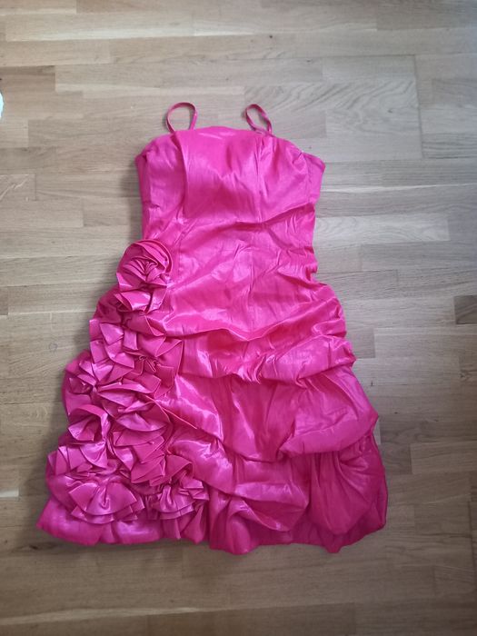 sukienka na wesele, 18tke,, r.38, stan bd