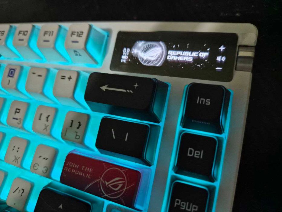 Ігрова клавіатура ASUS ROG Azoth X NX Snow V2 PBT