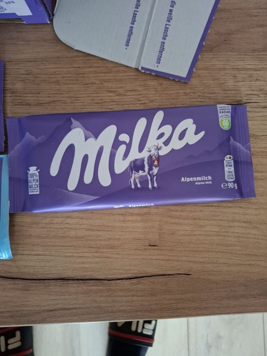Niemieckie czekolady Milka