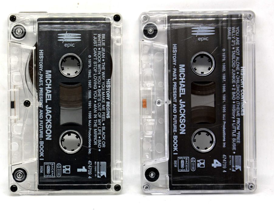 Michael Jackson HIStory Past Present And Future Book I (2xKaseta Box)