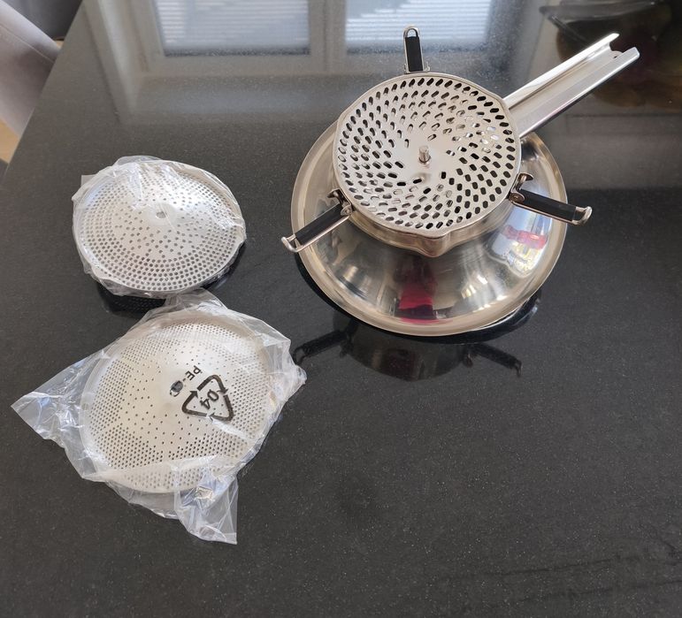 Passevite inox com 2 lâminas