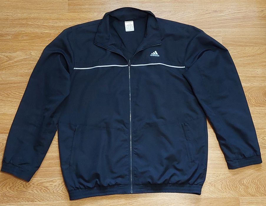 Спортивная кофта ADIDAS мужская большой размер олимпийка мужская