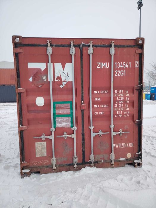 Sprzedam kontener morski używany 20'DV dostępny od ręki-EP