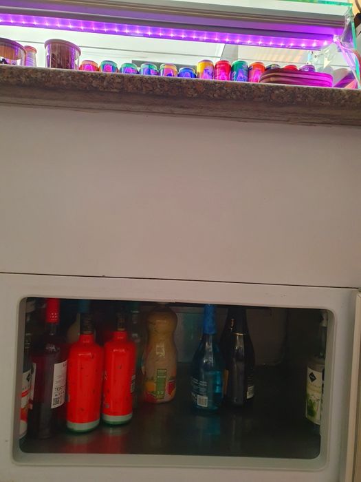 Balcão Vitrine com iluminação LED