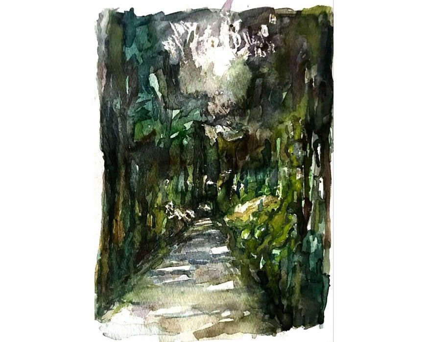 Akwarela. Bardzo tanio!