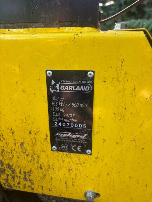 Garland CRUSHER 503 NRQG-V22 302cc Hammer Flail Mower / Brush Cutter