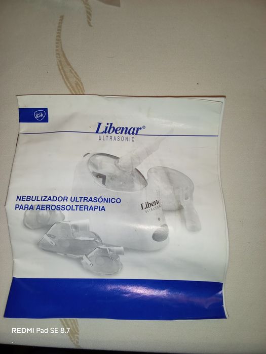 Nebulizador com acessórios