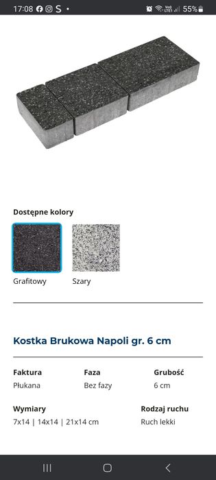 Kostka brukowa POL BRUK - Napoli