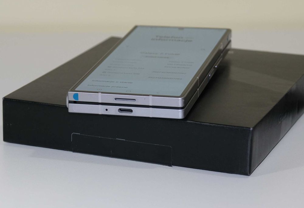 Samsung Galaxy Z Fold6 12GB/1TB Silver Shadow – Bez blokad | 10 cykli ładowania | Stan idealny
