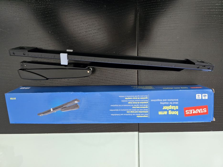 Agrafador Papel com braço longo