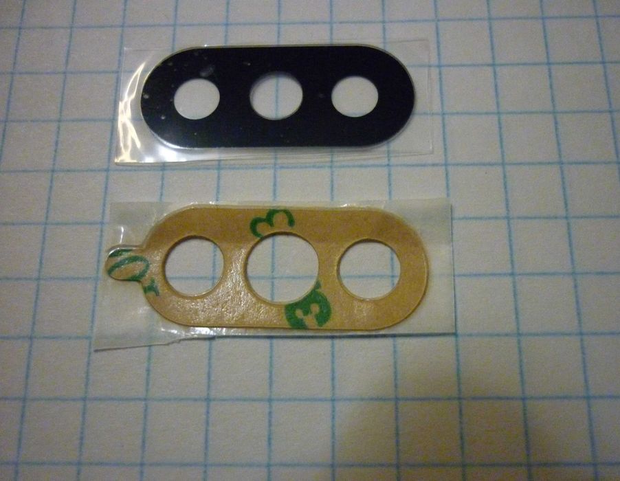 Стекло на камеру Xiaomi Redmi Note 5/Note 5 Pro, со скотчем самоклейка