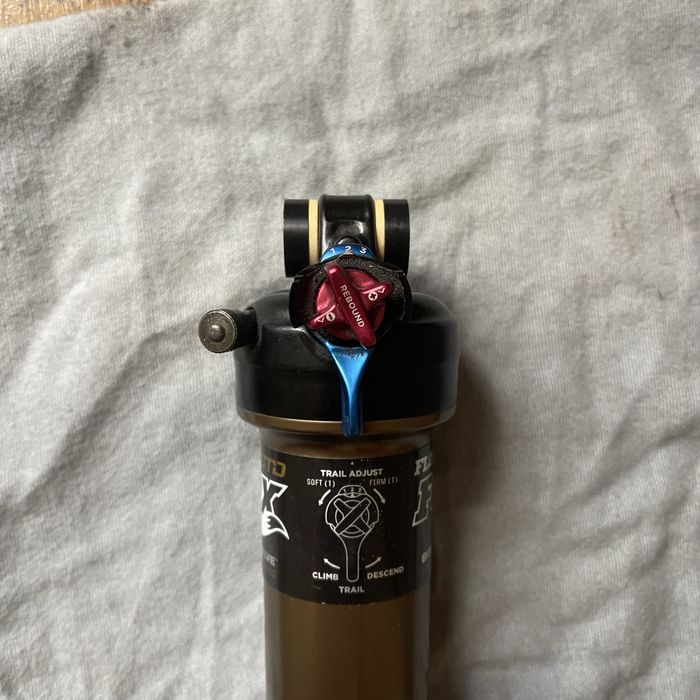 Топовий Амортизатор Fox CTD Float, Boost Valve, Factory Series, Kashima Coat