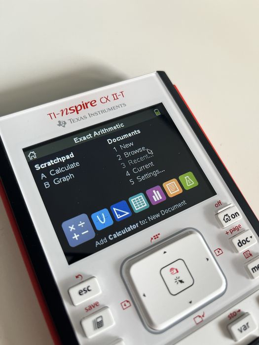 Ti-nspire CX II-T Kalkulator do IB