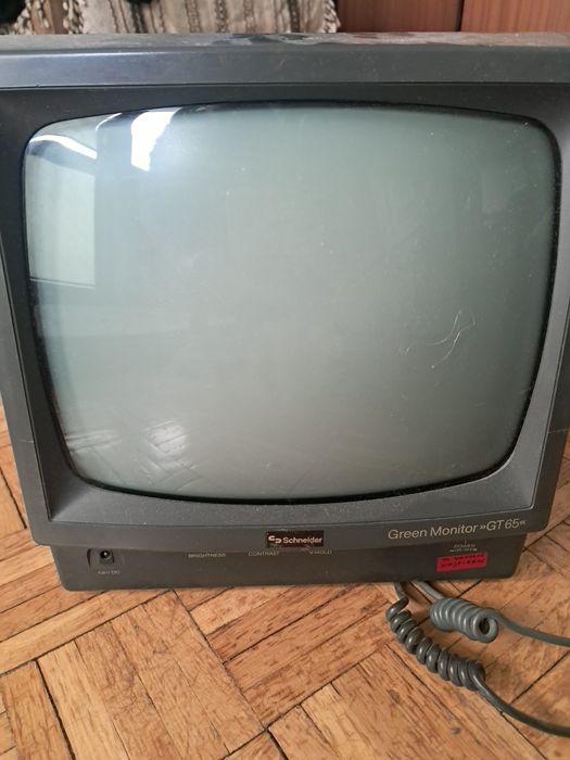 Green monitor bez klawiatury