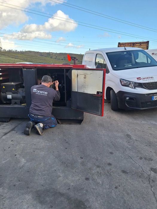 Reparações e manutenção de Geradores
