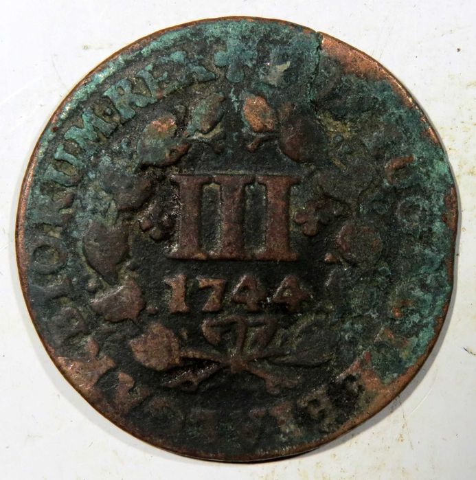 Monarquia Portuguesa - D. João V - III Reis 1744