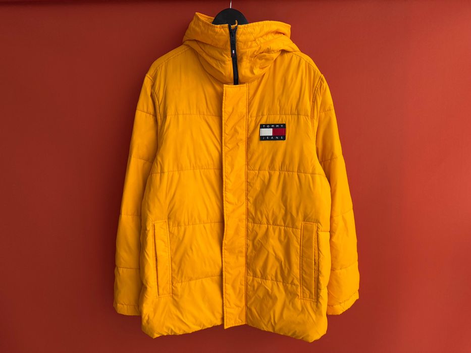 Tommy Jeans Primaloft Оригінал чоловіча зимня куртка розмір M L