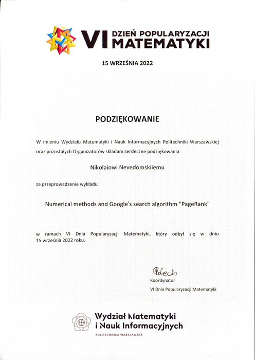 Korepetycje matematyki: egzaminy międzynarodowe, olimpiady