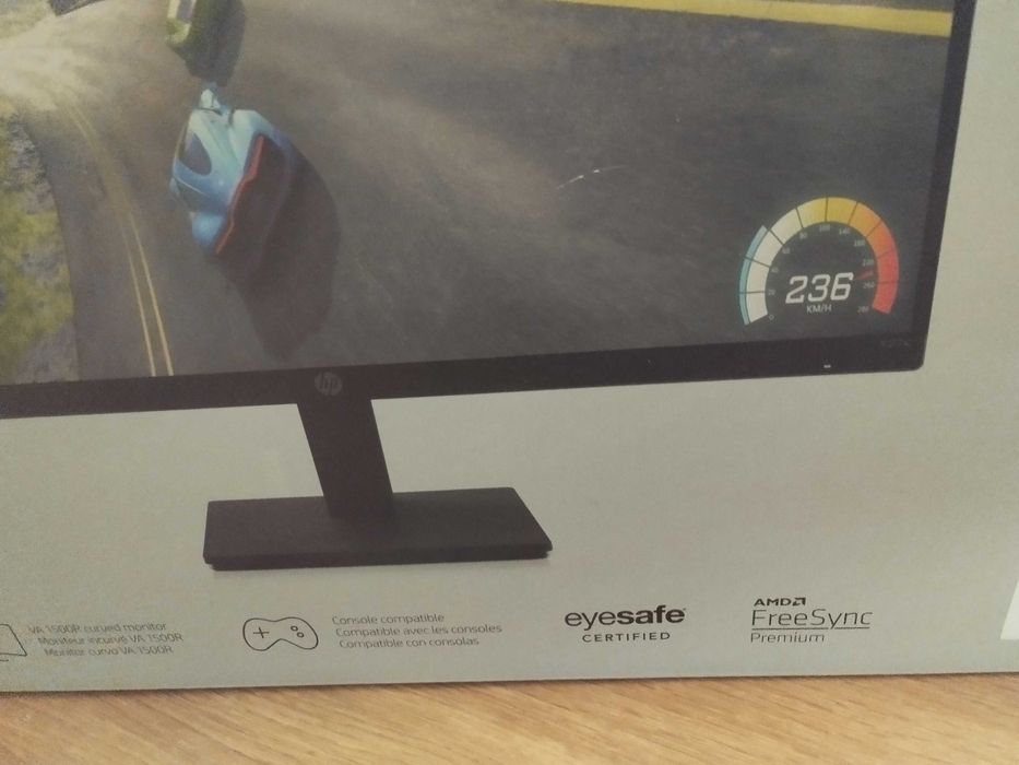 Monitor curvo HP x27c  ( perfeito)