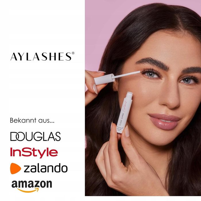 aylashes duo pen bond & seal - klej i utrwalacz do rzęs clear