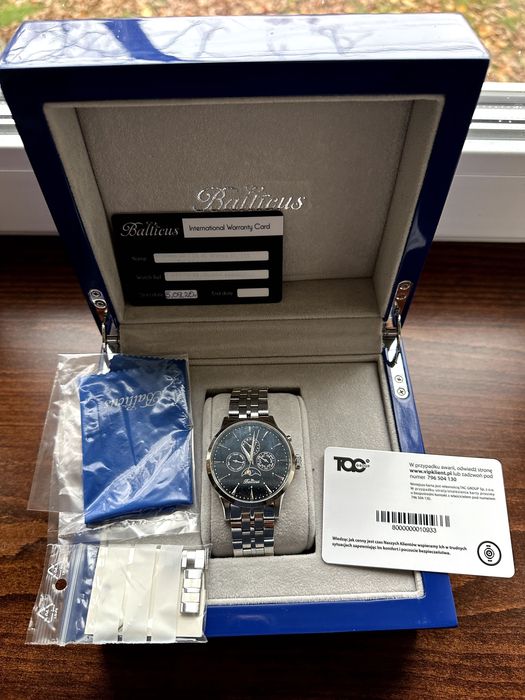 Zegarek Balticus Fazy Księżyca Awenturyn