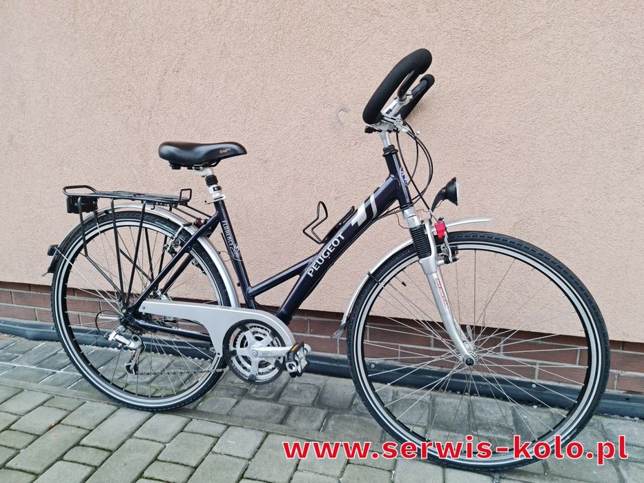 Rower damski damka PEUGEOT koła 28 SHIMANO aluminium rabat WYSYŁKA