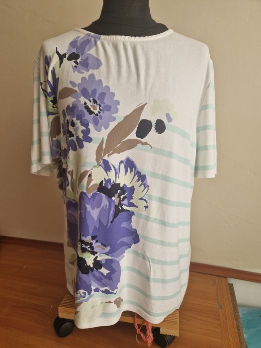 Podkoszulka w kwiaty - XL,