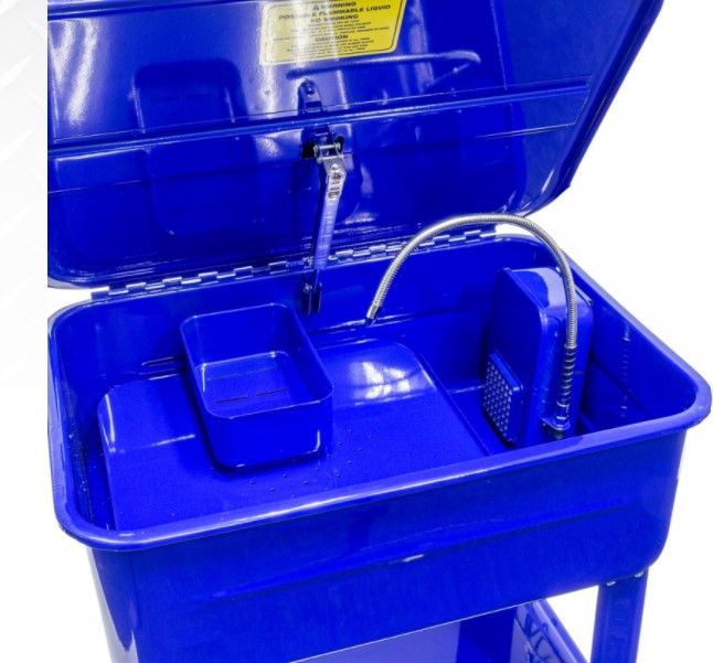 Tanque máquina lavagem de peças c/ 90 Lts c/ bomba de aspiração. AP28