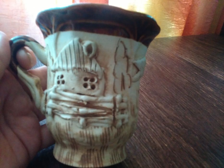 Чашки глиняные, новые