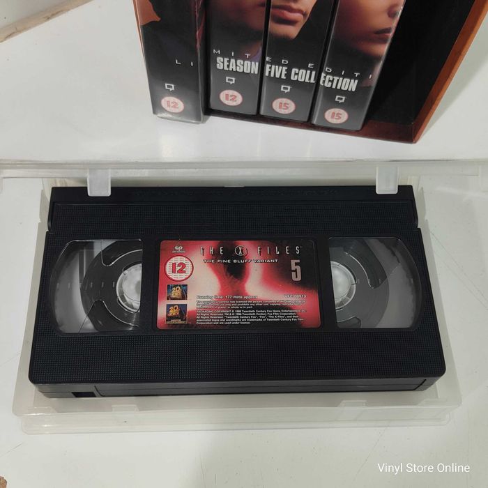 The X-Files – Temporada 5 (Edição Limitada em VHS)- REF BIB