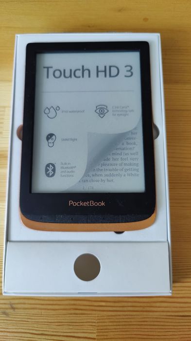Czytnik Pocketbook Touch HD 3 używany - nowy ekran