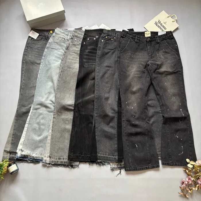 ‼️ БЕЗ ПЕРЕДОПЛАТИ ‼️Gallery Dept Flared Jeans чорні джинси кльош / Галері Депт