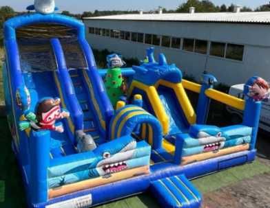 Ścianka wspinaczkowa, eurobungee, tyrolka, zamki dmuchane