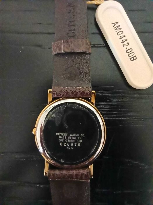 Relógio de Pulso (Citizen AM0442-00B, Novo e Original)