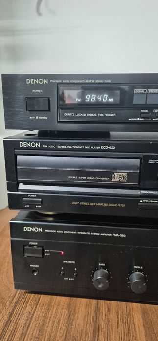 Wieża HiFi Stereo DENON + CD + TUNER