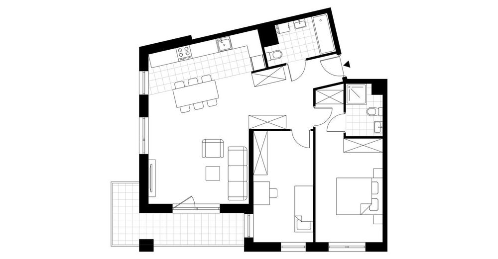 3-pokojowe mieszkanie 77m2 + balkon Bezpośrednio