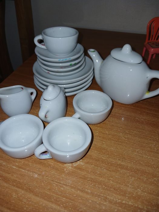 Посуд для розмальовування для ляльок, ляльковий посуд від 50грн