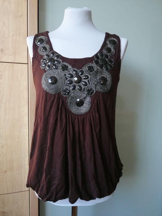 Bluzka brązowa monnari L/40/12