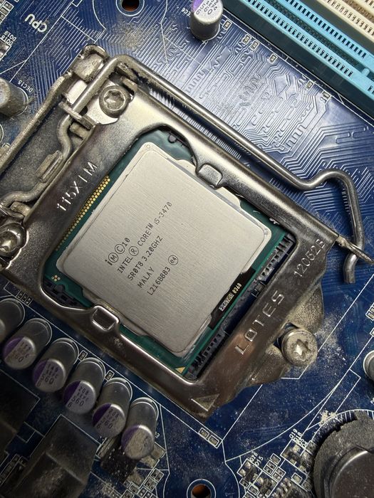 Комплект процессор i5 3470 + материнка + 8gb DDR3