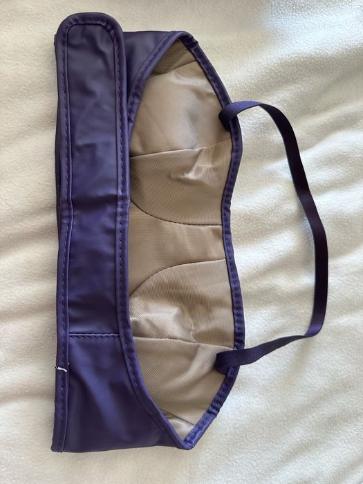 Massajador Elétrico de Peito com Aquecimento Roxo Novo