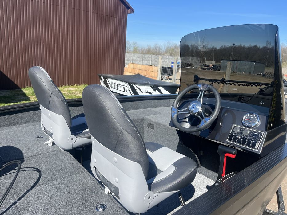 KING BOATS 430 Łódz aluminiowa  łódka wedkarska