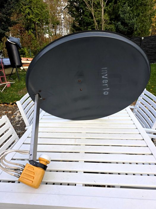 Antena satelitarna Inverto z konwerterem Televes uchwyt gratis