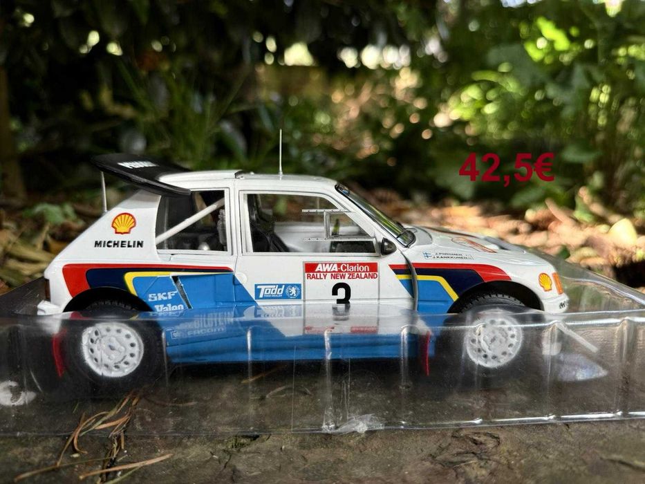 Miniaturas Rally 1:18