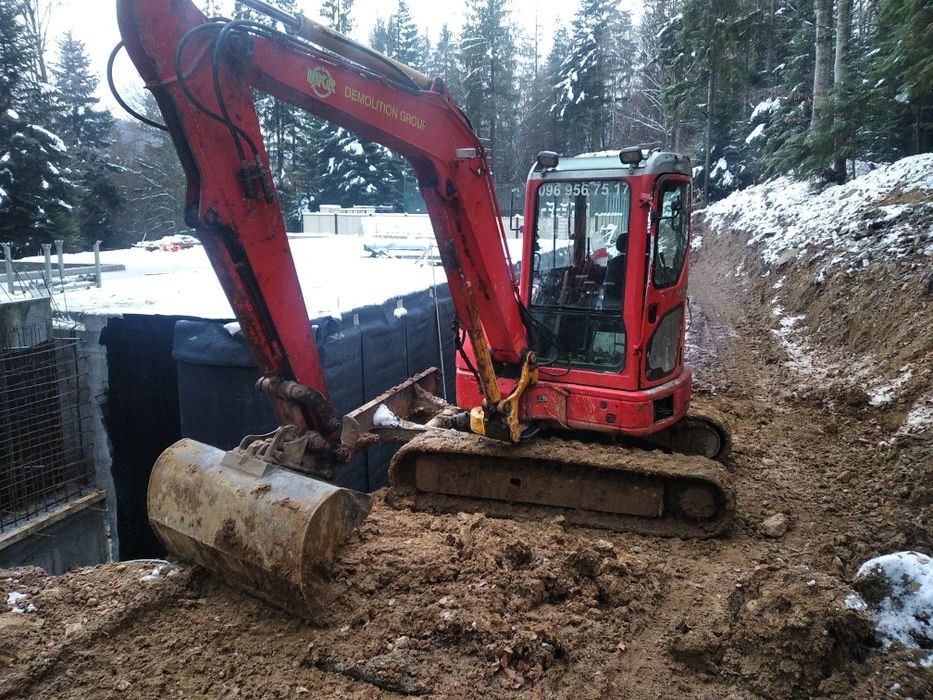 Екскаватор,  міні-екскавтор,  аренда,