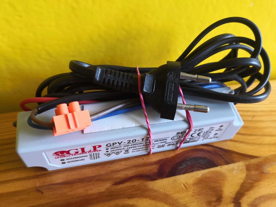 Zasilacz LED 20W GLP komplet