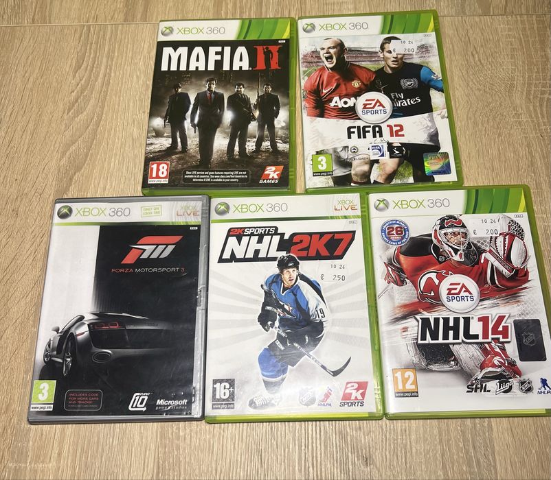 Ігри для Xbox 360 (Ліцензія, PAL) — Mafia 2, Forza 3, NHL 14 та інші