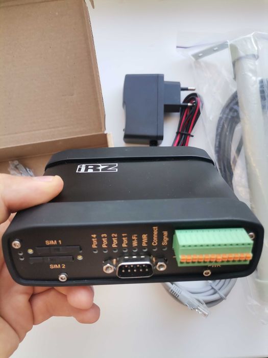 Промисловий роутер iRZ RU21 GSM/3G Промышленный роутер 2 слота SIM